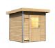 finsk sauna KARIBU TORGE (91456) natur 1