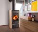 HAAS+SOHN AVESTA II krbov kamna s vmnkem - ern / Woodstone Prestige 1