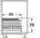Hailo AS Separato K 900 18/18/8/8/D/KS - plastov ukldac prostor 1