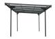 hlinkov pergola LANITPLAST ALU 53 antracit + bronz PC 2