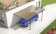 kovov psteek / carport TRIGANO JARDIN MISTRAL WALL 3