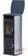 Krbov Kamna Milano II B ern, nerez-inox 4