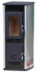 Krbov Kamna Milano II B ern, nerez-inox 7