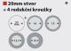 KRT020507 - Pilov kotou univerzln 120mm, 40T 2