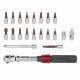 KRT503101 - Momentov kl SET 21 ks 1/4 2-20NM 2
