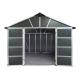 Palram Yukon 11' x 9' antracit - zahradní domek 9