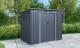 plechov domek LANITPLAST HALLE 74 ANTRACIT 1