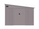 plechov domek LANITPLAST WANDHAUS 911 WARM GREY 3