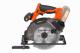 POWDP25200 - Aku okrun pila 20V 165mm LI-ION (bez baterie) 4
