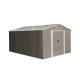Riwall PRO RMSA 12x10 Brown - zahradn domek kovov 3 x 3,7 m se sedlovou stechou hnd 1