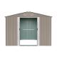 Riwall PRO RMSA 12x10 Brown - zahradn domek kovov 3 x 3,7 m se sedlovou stechou hnd 2