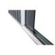 Riwall PRO RMSA 6x8 Anthracite - zahradn domek kovov 2,4 x 1,7 m se sedlovou stechou Antracit 6