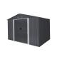 Riwall PRO RMSA 8x10 Anthracite - zahradn domek kovov 3 x 2,4 m se sedlovou stechou antracit 4