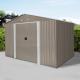 Riwall PRO RMSA 8x10 Brown - zahradn domek kovov 3 x 2,4 m se sedlovou stechou hnd 1