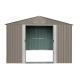 Riwall PRO RMSA 8x10 Brown - zahradn domek kovov 3 x 2,4 m se sedlovou stechou hnd 2