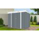 Riwall PRO RMSP 6x8 Anthracite - zahradn domek kovov 2,4 x 1,8 m s pultovou stechou antracit 1
