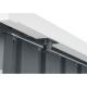 Riwall PRO RMSP 9x8 Anthracite LUX - zahradn domek kovov 2,4 x 2,8 m s pultovou stechou antracit 4