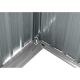 Riwall PRO RMSP 9x8 Anthracite LUX - zahradn domek kovov 2,4 x 2,8 m s pultovou stechou antracit 5