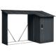 Riwall PRO RMWS 3x9 Anthracite - psteek na devo s klnou 2,7 x 1,6 m s pultovou stechou antracit 1