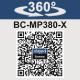 Scheppach BC-MP380-X - aku 20 V sekaka 4v1 s bezuhlkovm motorem (bez baterie a nabjeky) 6