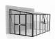 sklenk VITAVIA ATHENA 10200 sklo 3 mm + PC 10 mm ern 3