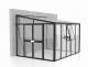 sklenk VITAVIA ATHENA 8600 sklo 3 mm + PC 10 mm ern 3