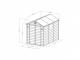 Zahradn domek G21 Boston 523 - 188 x 278 cm, plastov, ed 2