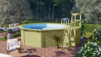 bazn KARIBU model X1 vetn mal terasy (39054) 4,0 x 4,0 m