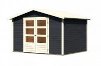 devn domek KARIBU AMBERG 5 (38738) antracit
