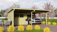 Doppelcarport KARIBU ECO 2B 73096