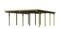 dvojit carport KARIBU ECO 2A 62041