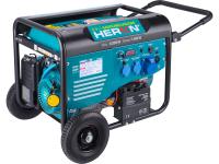 elektrocentrla benznov a plynov (LPG/NG) 17HP/8,2kW, elektrick start, ATS ready, podvozek