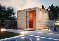 finsk sauna KARIBU CUBEN (80796) s pedsn