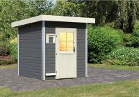 finsk sauna KARIBU TORGE (91458) terragrau