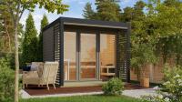 finsk sauna KARIBU ARES 3 (333) terragrau / antracit