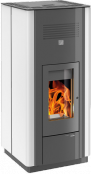 HAAS+SOHN HSP 6 peletov kamna s vmnkem - antracit, bl