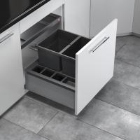 Hailo AS Separato K 600 20/20 tmav ed - vestavn tdi odpadu