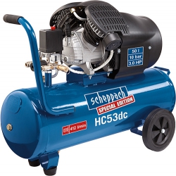 HC 53 dc - dvouvlcov olejov kompresor 10 bar se vzdunkem 50 l