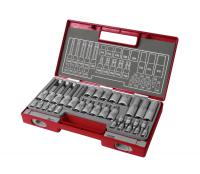 hlavice nstrn a zstrn TORX, sada 32ks, 1/4, 1/2