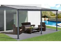 hlinkov pergola LANITPLAST WALL 43 antracit + ir PC