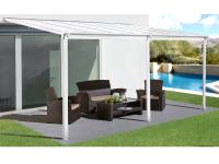 hlinkov pergola LANITPLAST WALL 43 bl + opl PC