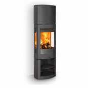 Jotul F 371V2 ADVANCE HIGH TOP litinov kamna s akumulanm nstavcem - ern lak