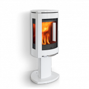 Jotul F 373V2 ADVANCE - krbov kamna - bl smalt, litinov noha