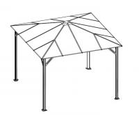 nhradn prosklen pro altn LANITPLAST 33 ir PC 6 mm LG4330