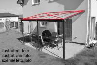 nhradn prosklen pro pergolu LANITPLAST WALL 53 FSX ir PC