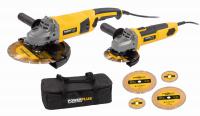 POWX06250 - SET hlovch brusek 750W 115mm a 2.000W 230mm