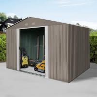Riwall PRO RMSA 8x10 Brown - zahradn domek kovov 3 x 2,4 m se sedlovou stechou hnd