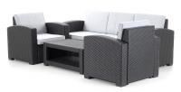 Sestava zahradnho nbytku PORTORIKO GREY DeLuxe