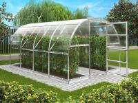skleník LANITPLAST GLADUS 3x4 m PC 4 mm