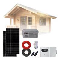 Solrn set Chata wall 900 baterie 250Ah